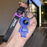 Colorful Lightning Bear Keychain Cartoon Bear Couple Key Chain