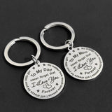Mom Carabiner Keychain Stainless Steel Gift
