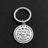 Mom Carabiner Keychain Stainless Steel Gift