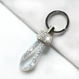 Crystal Car Key Chains for Women Men Girl Keys Holder Bag Pendant Gift