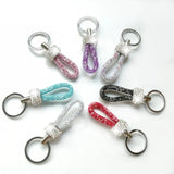 Crystal Car Key Chains for Women Men Girl Keys Holder Bag Pendant Gift