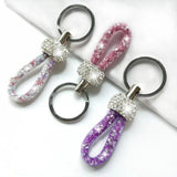 Crystal Car Key Chains for Women Men Girl Keys Holder Bag Pendant Gift