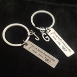 Drive Safe Handsome I Love You Keychain Birthday Gift DIY Carabiner