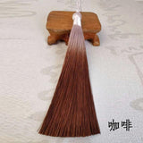 5pcs Gradual Polyester Silk Tassels Fringe DIY Craft Curtains Hang Rope