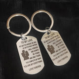Sweet Sentence Couple Keychain Thanksgiving Gift Holder Lanyard