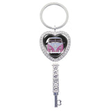 Heart Shaped Pendant Keychain - Birthday Party Gift Jewelry