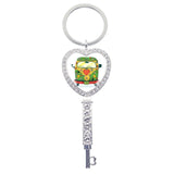 Heart Shaped Pendant Keychain - Birthday Party Gift Jewelry