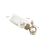 Horseshoe Buckle Car Keychain Couple Bag Pendant Birthday Gift