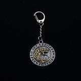 Creative Viking Dragon Animal Pendant Keychain