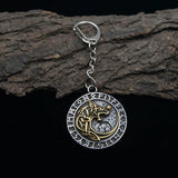 Creative Viking Dragon Animal Pendant Keychain