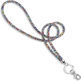 Rhinestone Texture Braid Phone Lanyard, Fix Phone/Camera, Adjust Holders