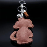 Crystal Monkey Keychain Cartoon Animal Bag Charm Keyring