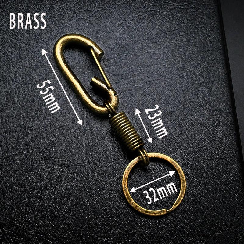 Copper Alloy Waist Hanging CAR Keychain Men Women Retro Do The Old Key Chain