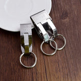 Vintage Man Belt Buckle Keychain