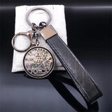 Hebrew YHWH Lord Shem Keyring Wicca Pentacle