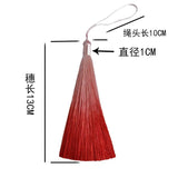 5pc Ice Silk Tassel Fringe for Key Chain Earring Hooks DIY