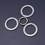 Durable Titanium Alloy Car Key Ring Light