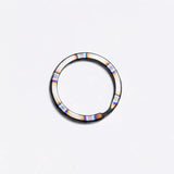 Titanium Alloy Flame Texture Key Chain