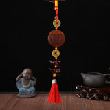 Dragon Tassel Pendant Car Rearview Mirror Hanging Ornament Decoration Charm
