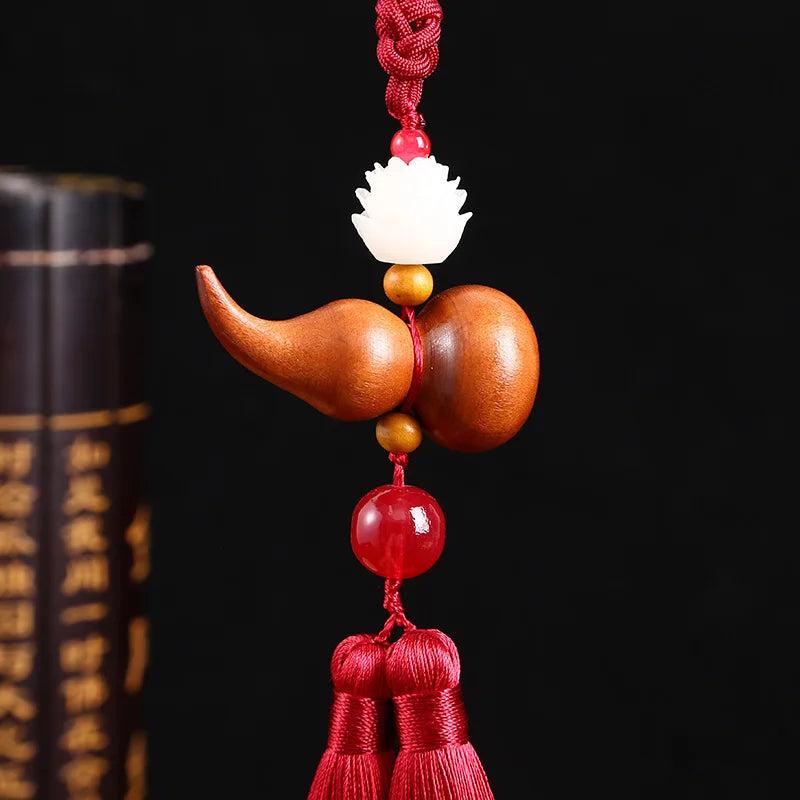 Lucky Charm Pendant Gourd Car Rearview Mirror Hanging
