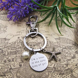 Starfish Stainless Steel Keyring Birthday Gift
