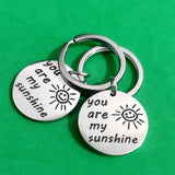 Sunshine Keyring Gift Holder Stainless Steel