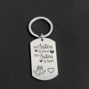 Sisters by Heart Keyring Anniversary Gift