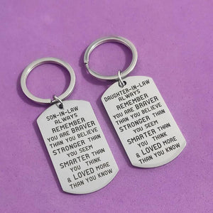 Birthday Keyring Thanksgiving Carabiner Military Tags Stainless Steel