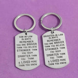 Birthday Keyring Thanksgiving Carabiner Military Tags Stainless Steel