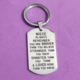 Letters Key Holder Ornaments Nephew Niece Birthday Gift