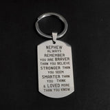 Keyring Carabiner with 26 Letters Stainless Steel DIY Creative Birthday Gift