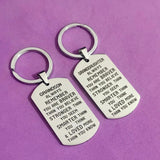 Stainless Steel Carabiner Keyring for Granddaughter Grandson
