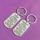 Stainless Steel Carabiner Keyring for Granddaughter Grandson
