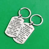 Birthday Keys Holder Stainless Steel Keyring Gift