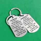 Birthday Keys Holder Stainless Steel Keyring Gift