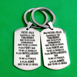 Keyring Carabiner for Keys Stainless Steel
