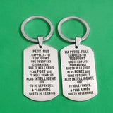 Keyring Carabiner for Keys Stainless Steel