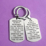 Graduation Keychain for Car Keys Stainless Steel Creative Kid Birthday
