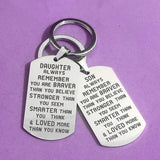 Creative Keys Holder Kid Graduation Birthday Stainless Steel Keyring