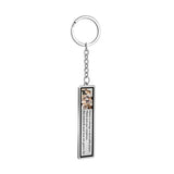 Customize Colour Photo Text Date Anniversary Keychain