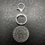 Viking Valknut Pendant Keychain - Double-Sided Engraving