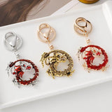 Colorful Dragon Keychain Enamel Handicraft Bag Pendant Souvenir Gift