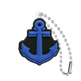 Rocket Keyring Vehicle Series PVC Keychain for Car Key Accessories