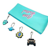 Rocket Keyring Vehicle Series PVC Keychain for Car Key Accessories