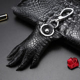 Crocodile Leather Claw Key Chain Car Animal Claw Keyring