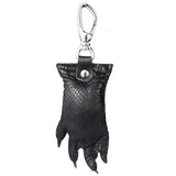 Crocodile Leather Claw Key Chain Car Animal Claw Keyring