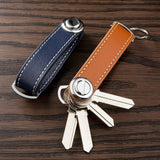 Leather Keychain Holder Smart Key Organizer