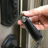 Leather Keychain Holder Smart Key Organizer