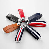 Leather Keychain Holder Smart Key Organizer