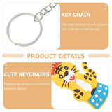 Carnival Circus Theme Key Chain Purse Decoration Keychains